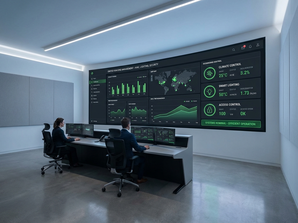 Panel unificado de gestión de edificios