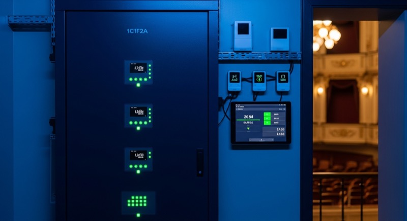 Sistema de automatización en teatro